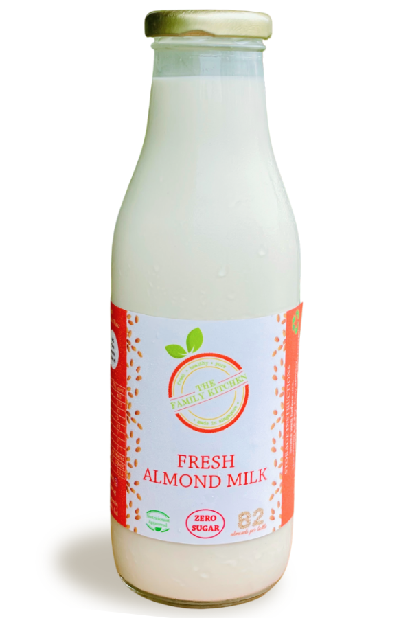 Almond Milk Bottles