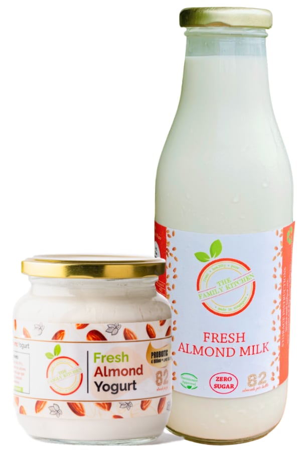 Fresh Almond Milk and Fresh Almond Yogurt Bundle