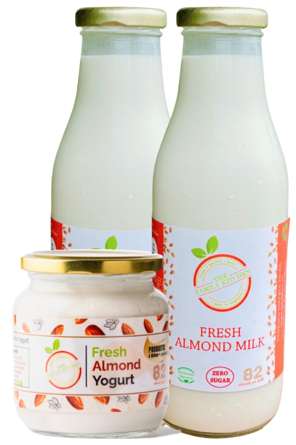 Fresh Almond Milk and Fresh Almond Yogurt Bundle